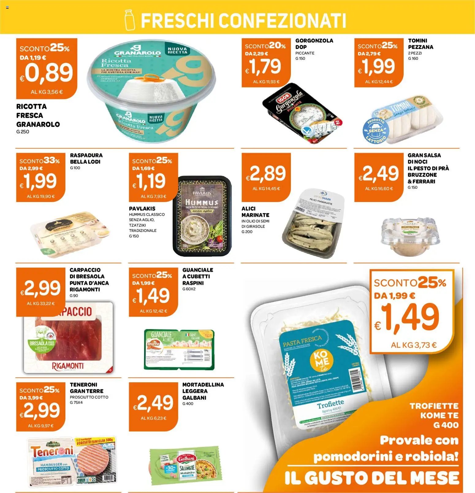 Ekom volantino Toscana