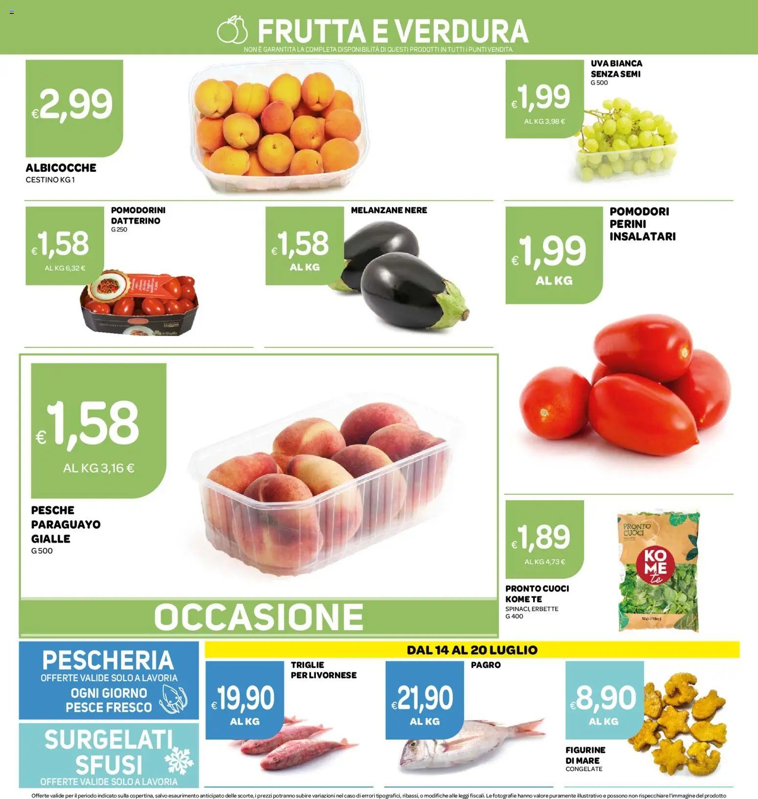 Ekom volantino Toscana