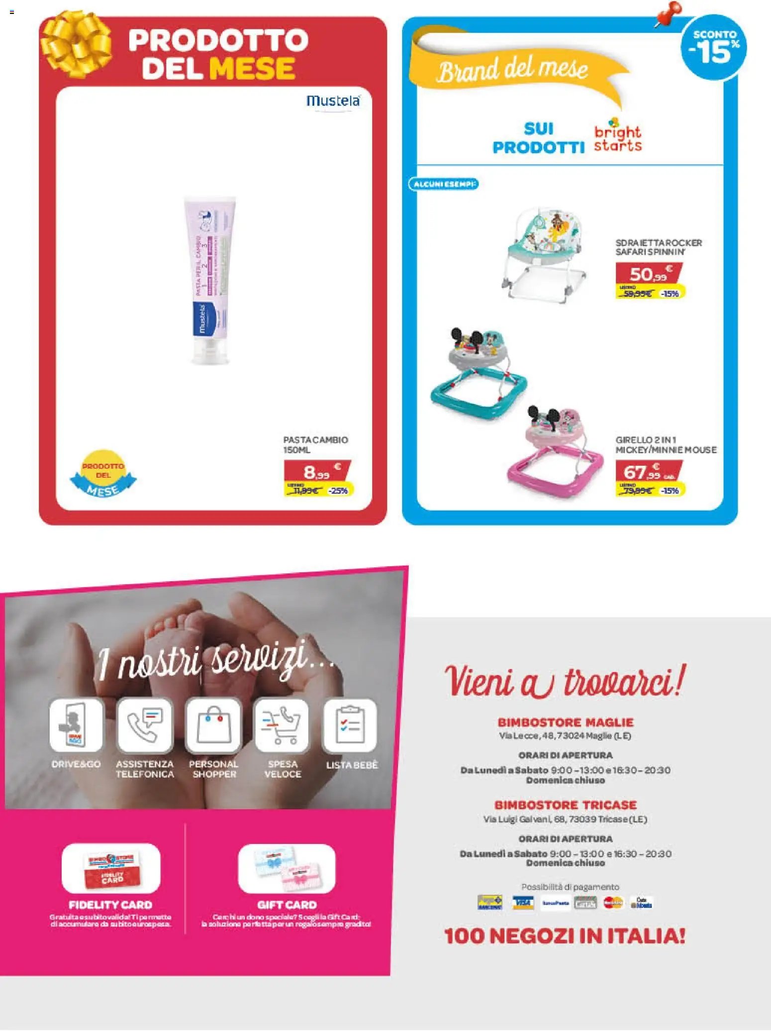 Bimbo store volantino Maglie e Tricase