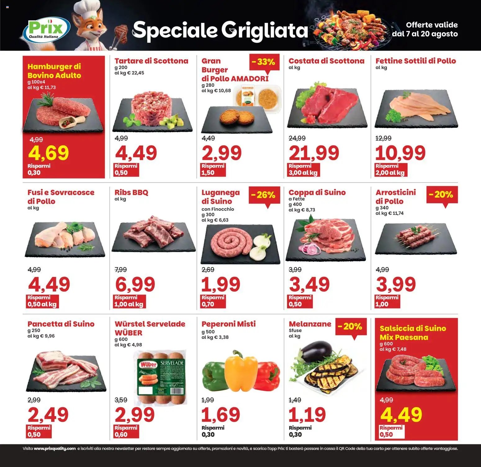 Prix volantino