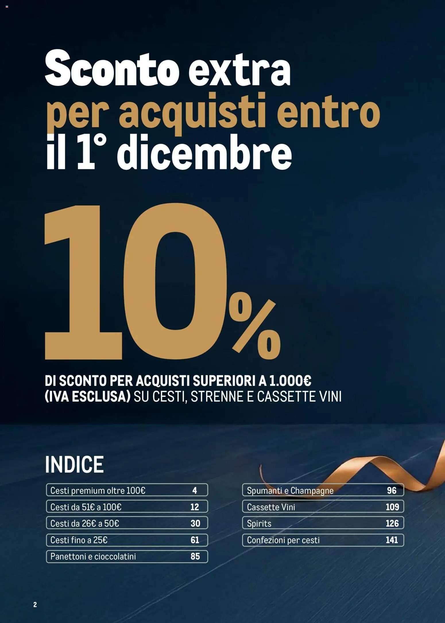 Metro volantino Regalistica Natale