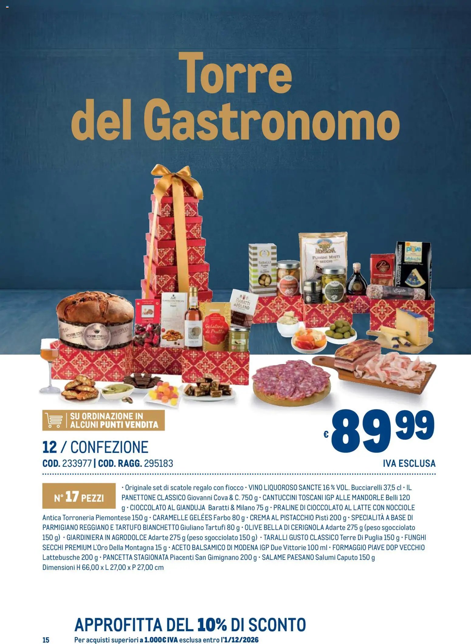 Metro volantino Regalistica Natale