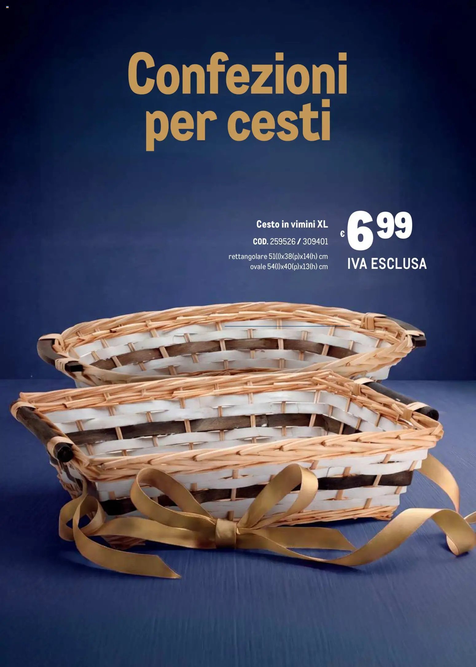 Metro volantino Regalistica Natale