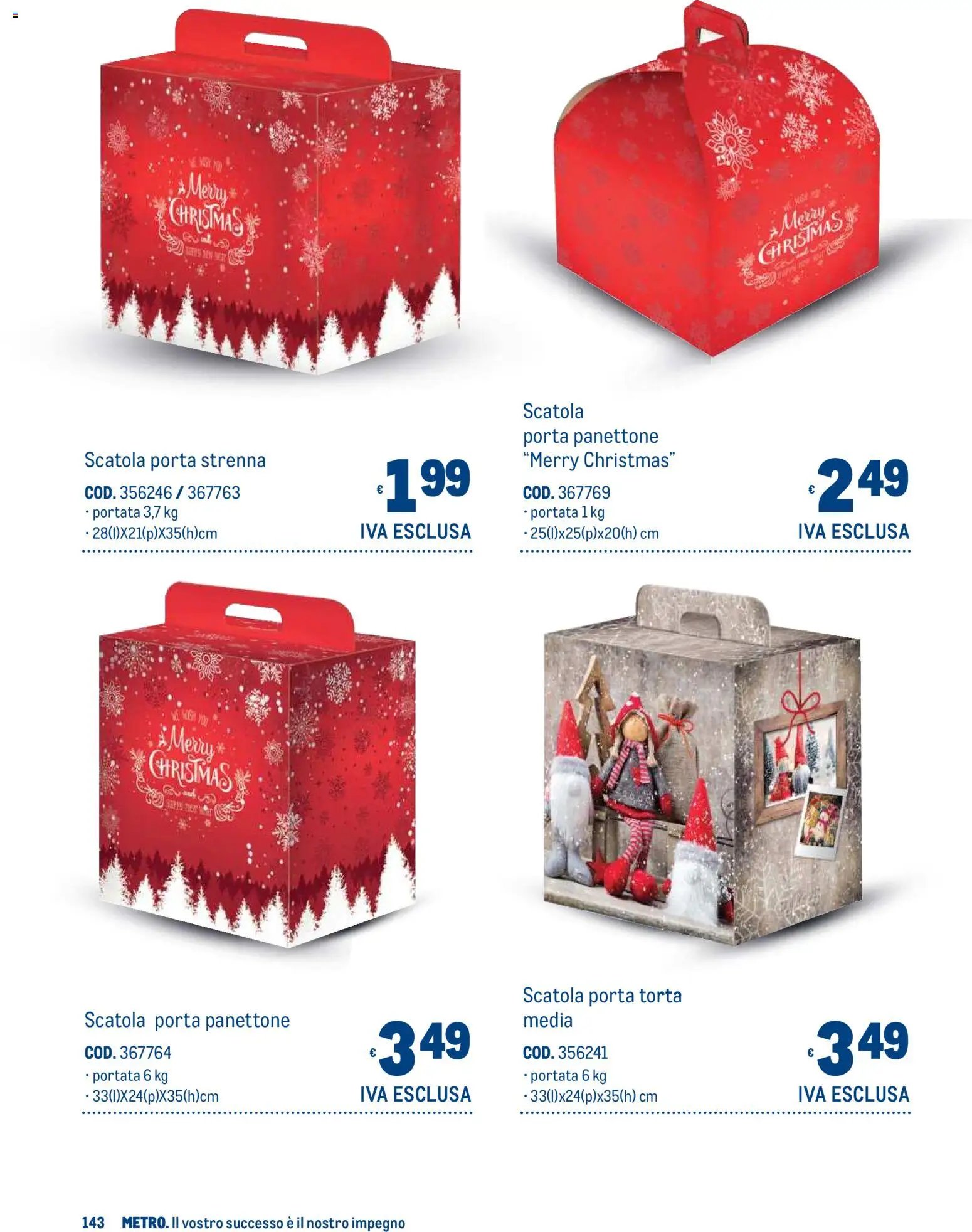 Metro volantino Regalistica Natale