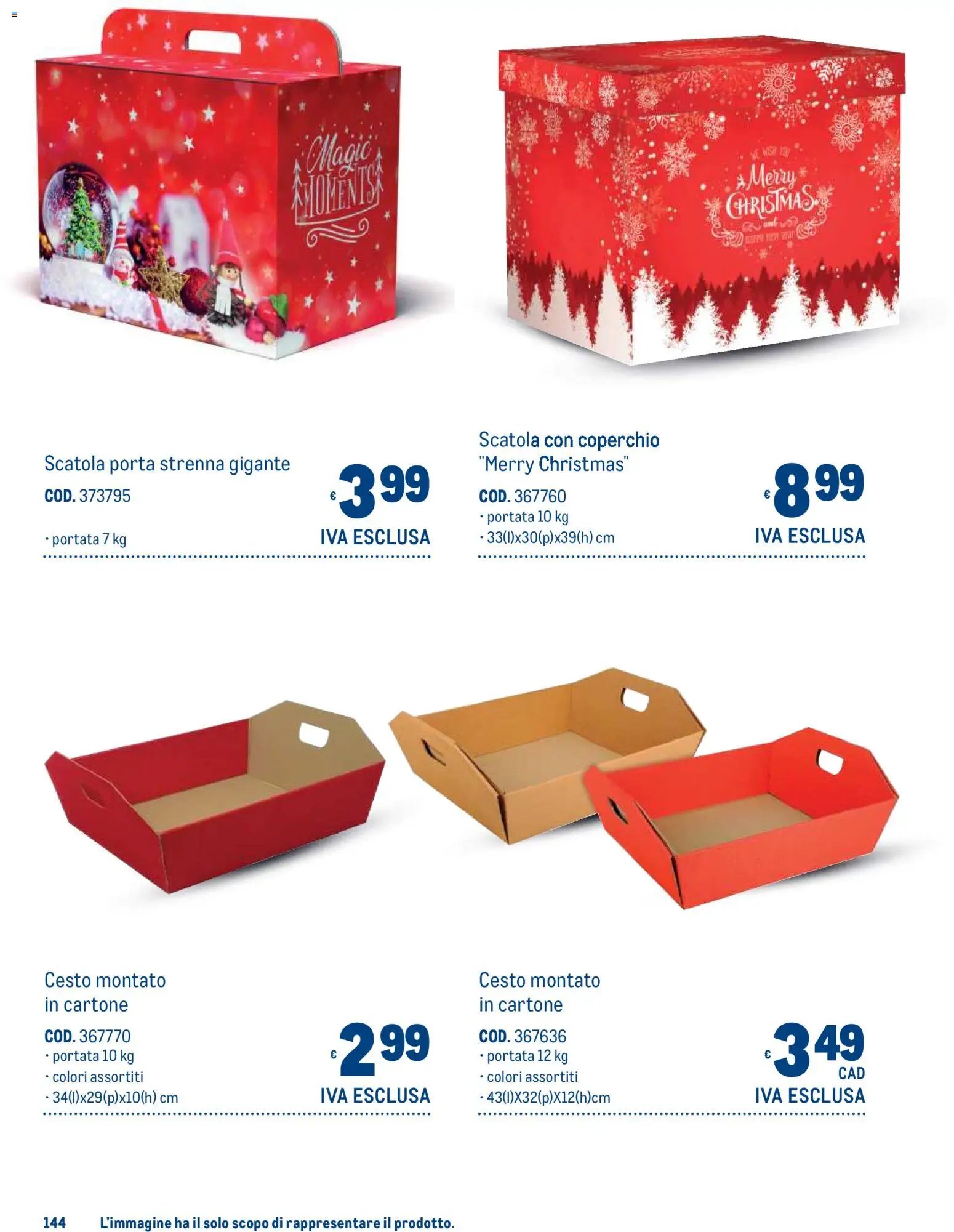 Metro volantino Regalistica Natale