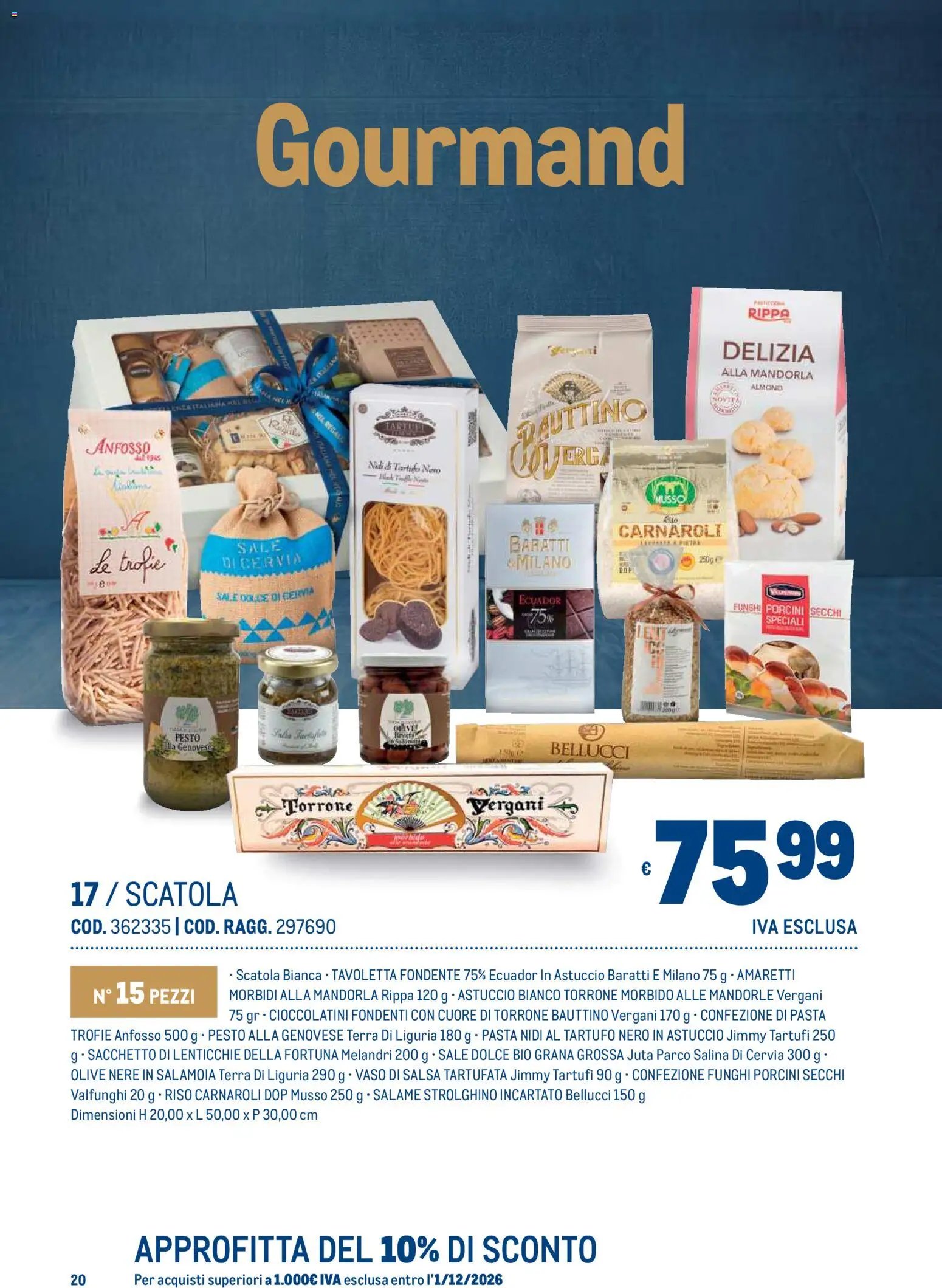 Metro volantino Regalistica Natale