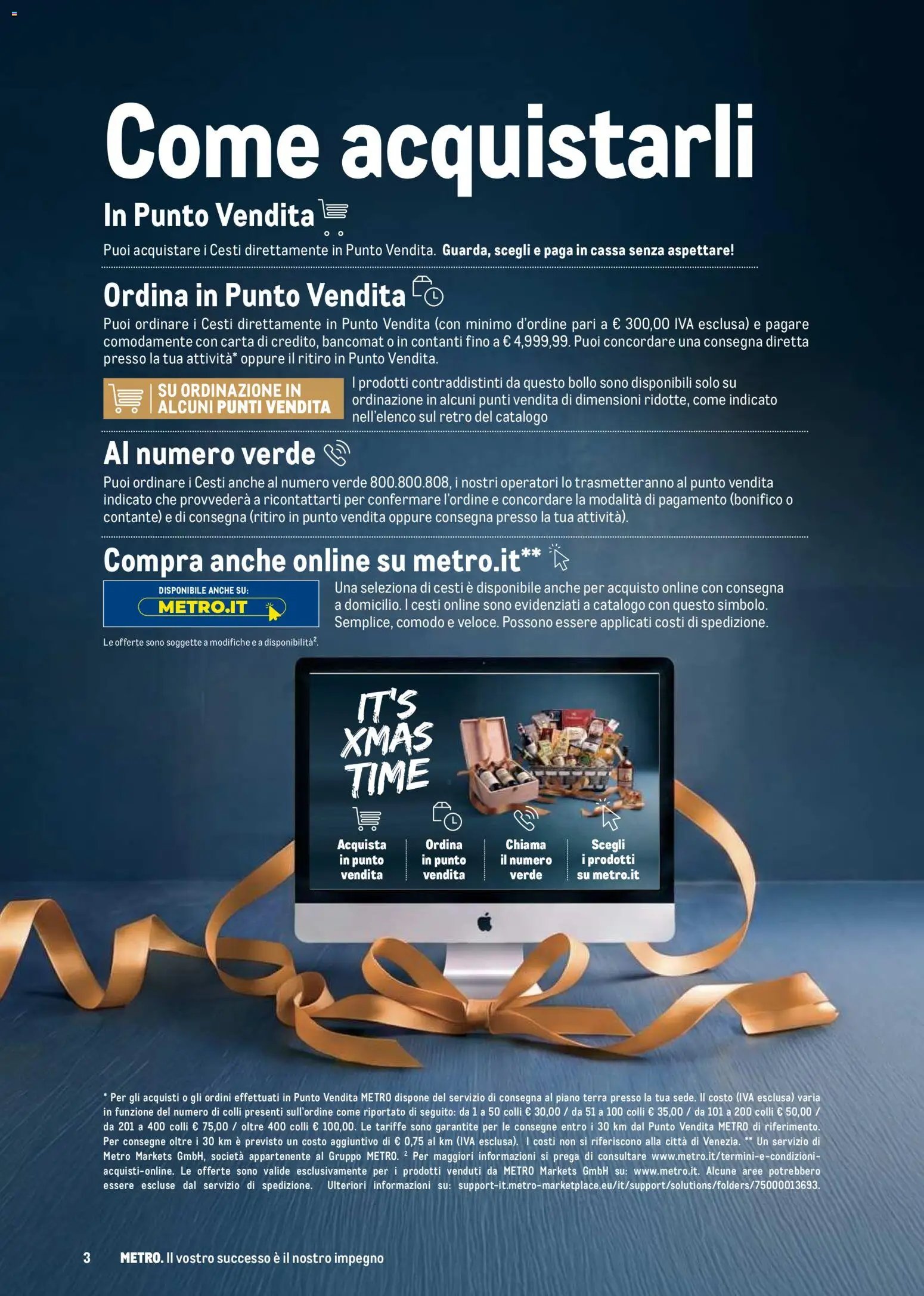 Metro volantino Regalistica Natale