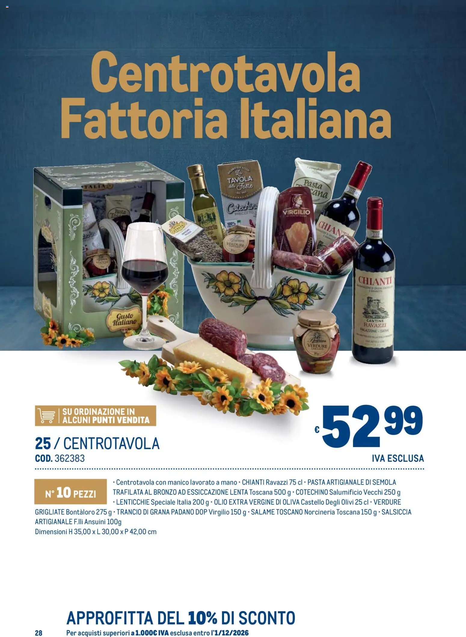 Metro volantino Regalistica Natale