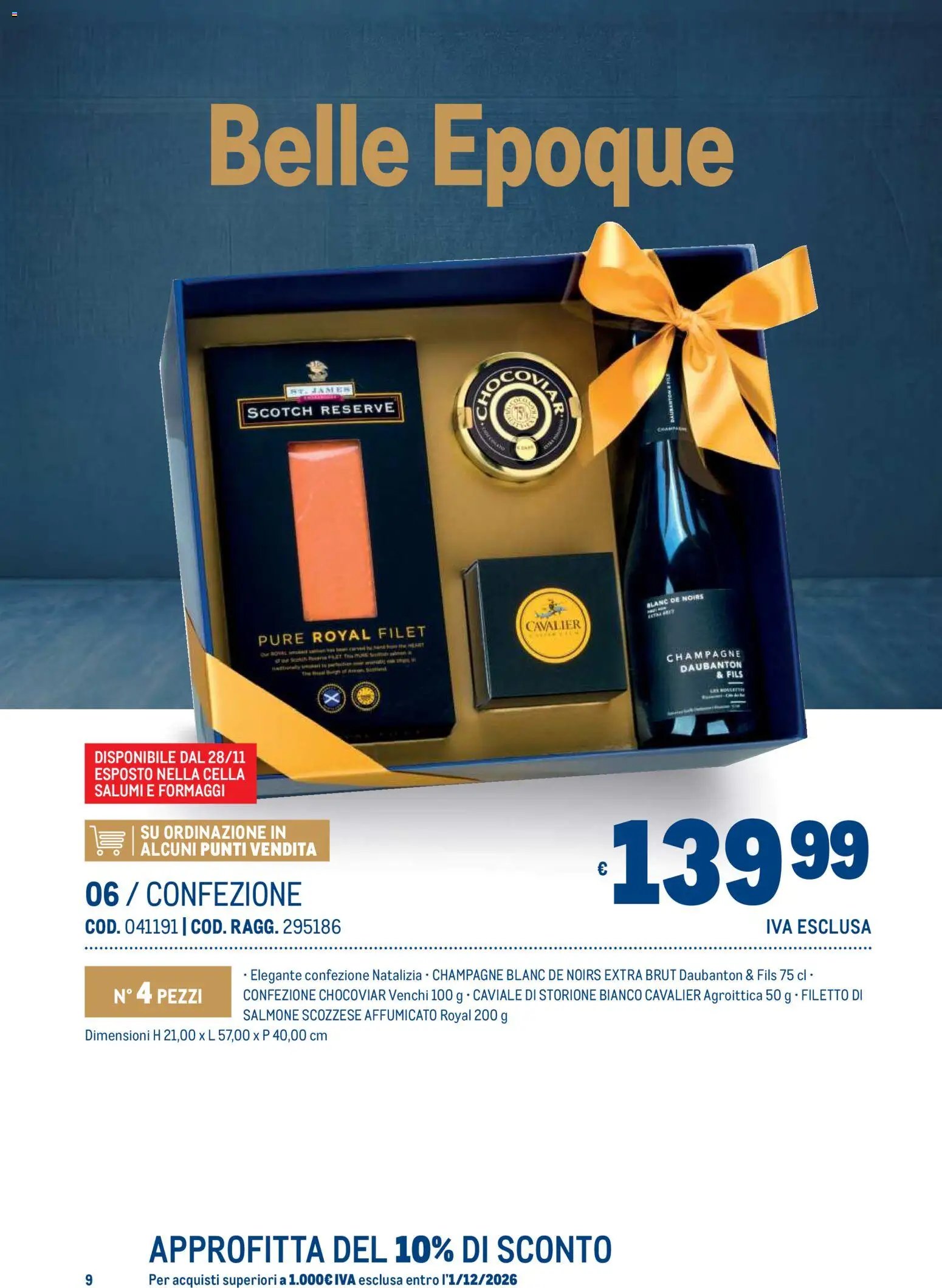 Metro volantino Regalistica Natale