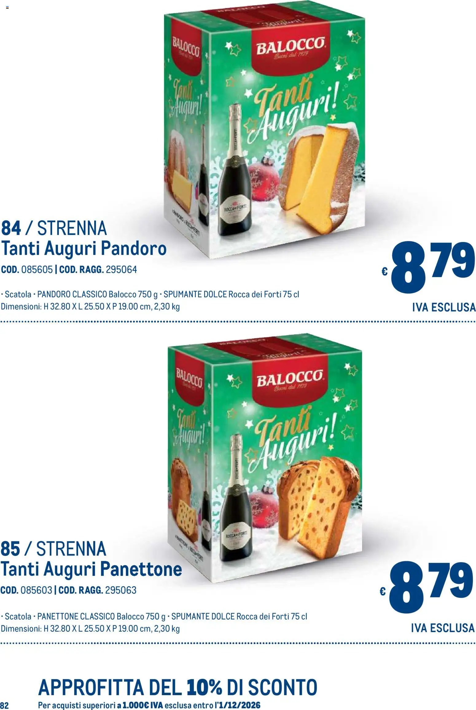 Metro volantino Regalistica Natale
