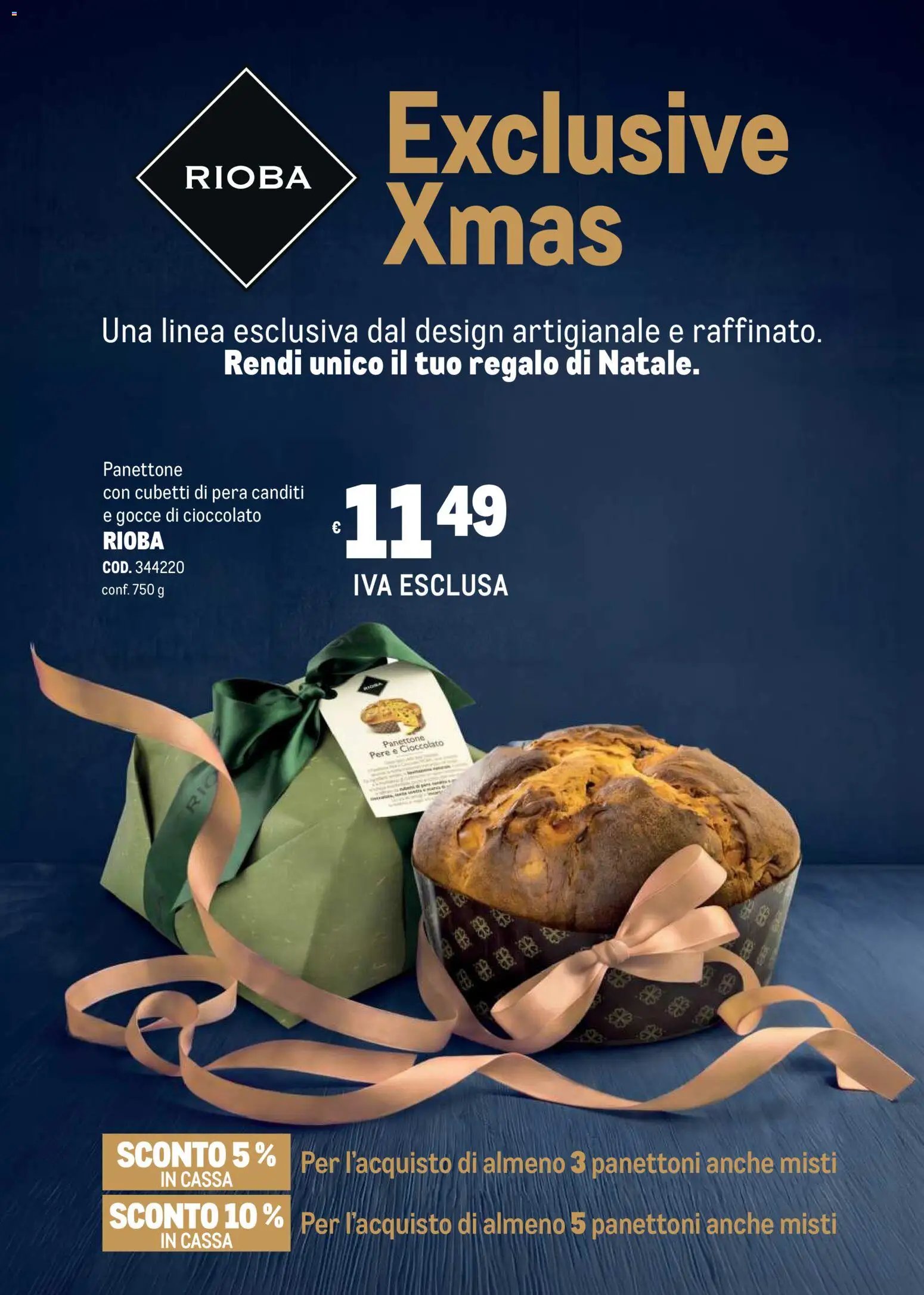 Metro volantino Regalistica Natale