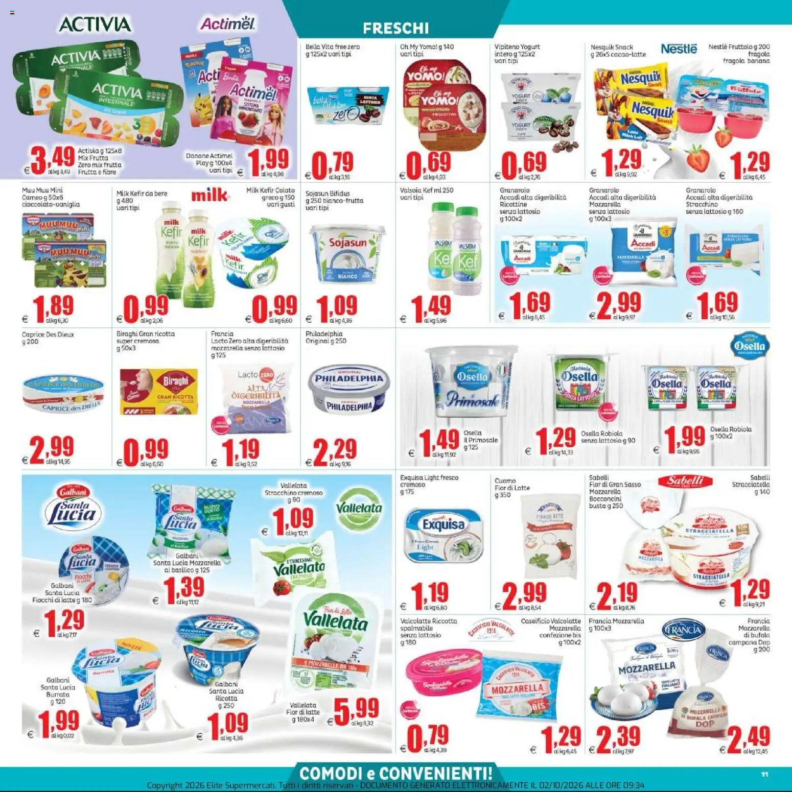 Elite Supermercati volantino