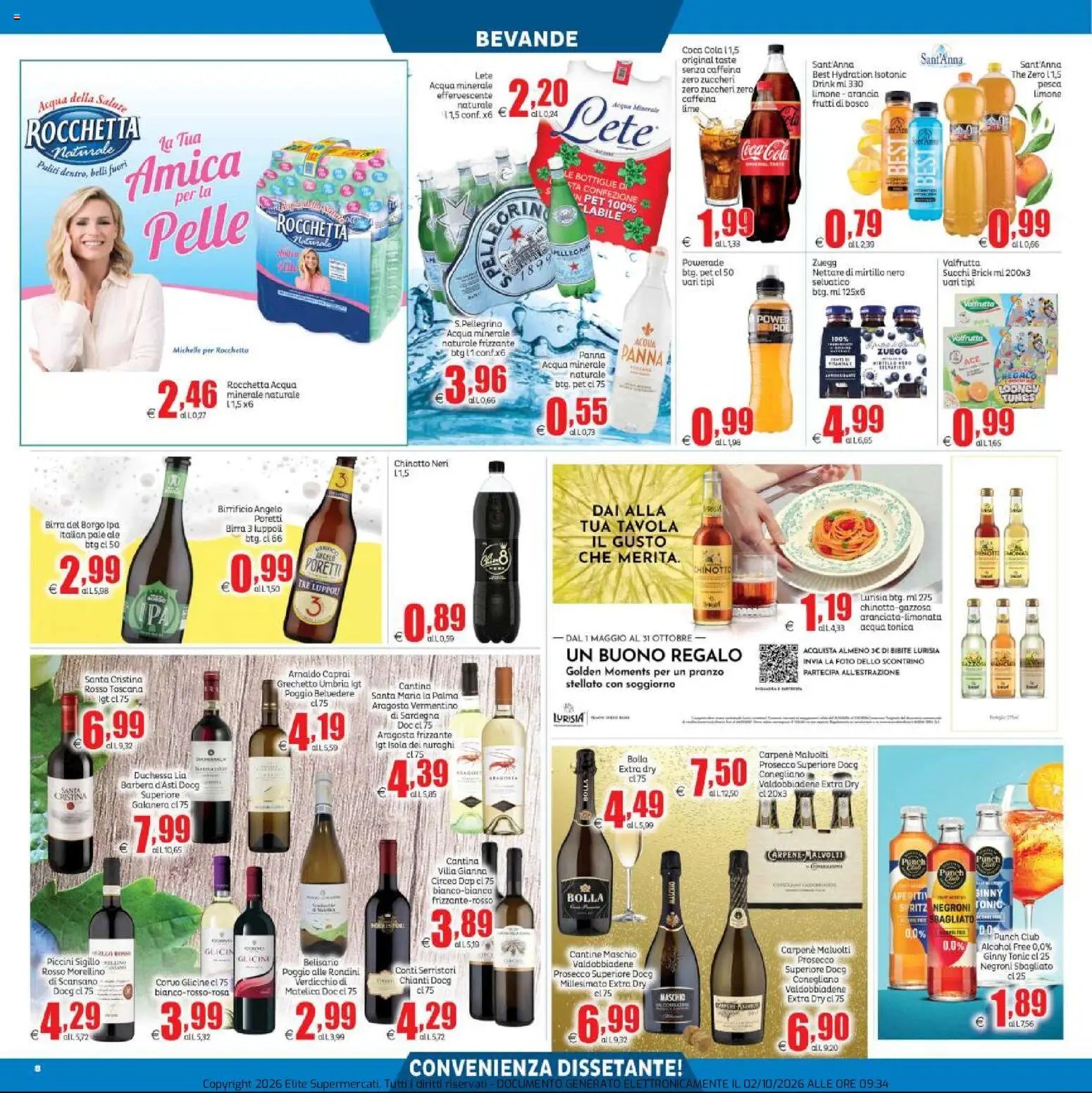 Elite Supermercati volantino