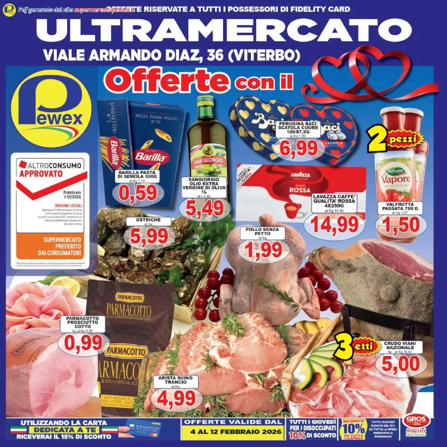 Pewex Viterbo catalogo (2026-02-04 - 2026-02-12)