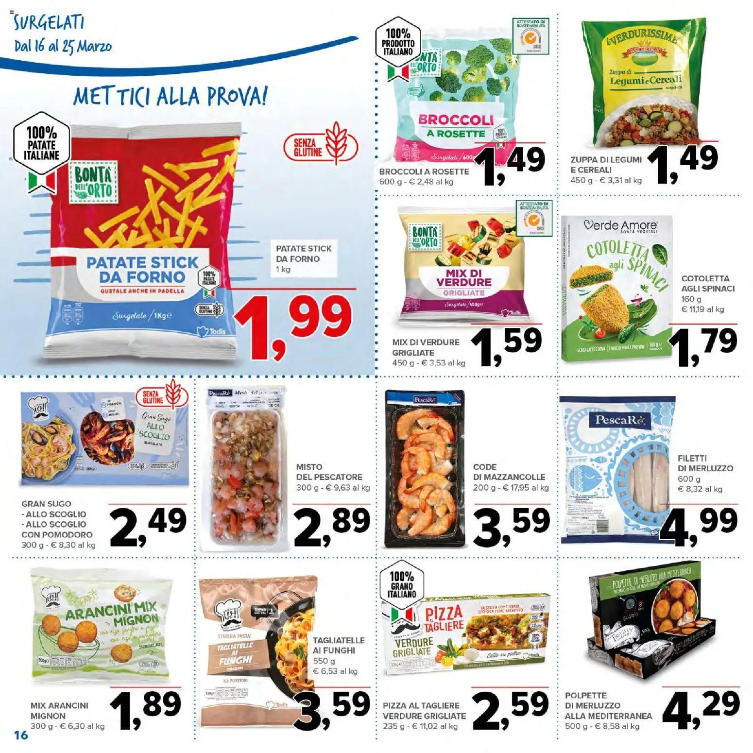 Todis volantino Campania - Calabria (2026-03-16 - 2026-03-25)