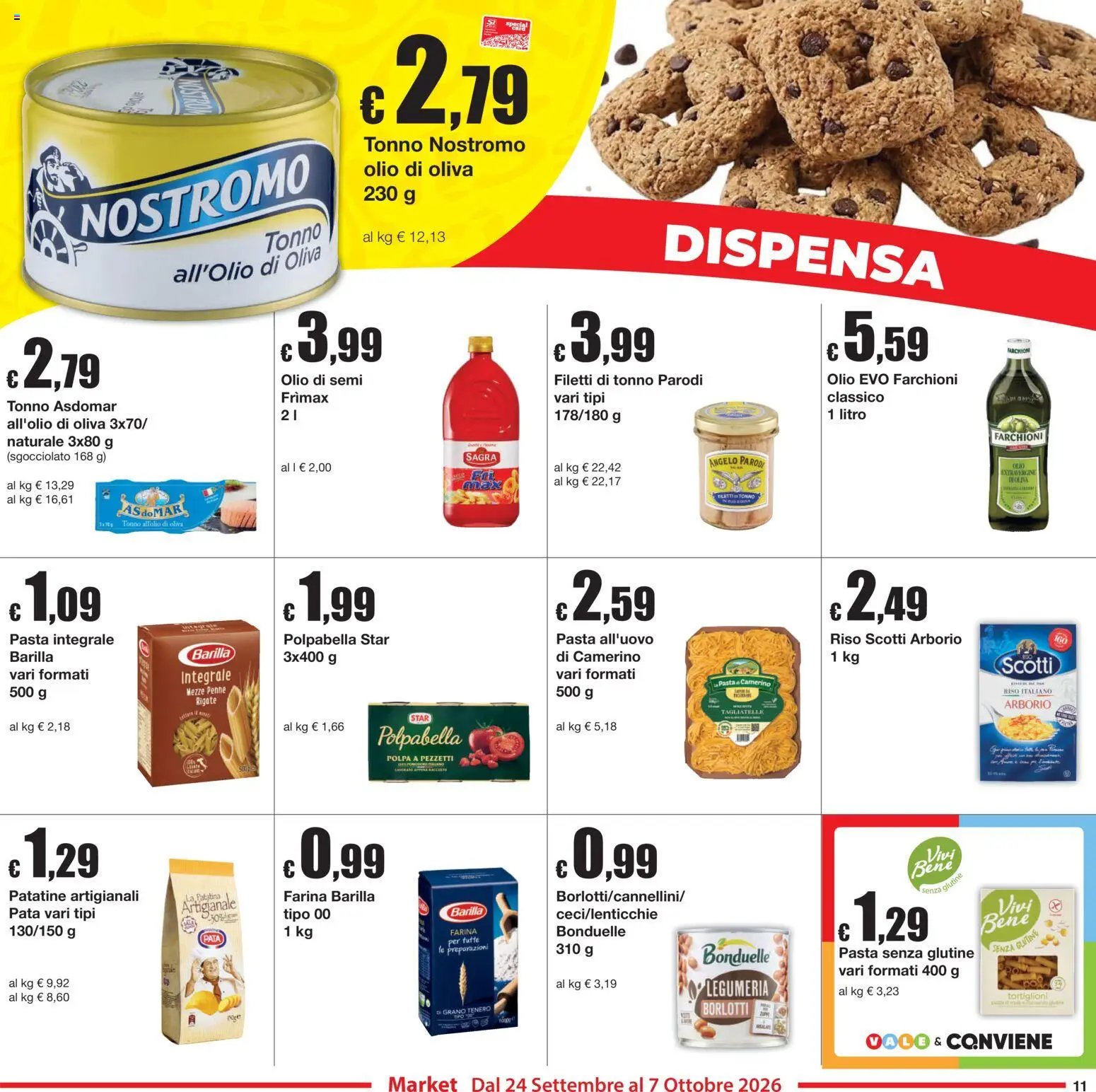 Sì con Te volantino Market