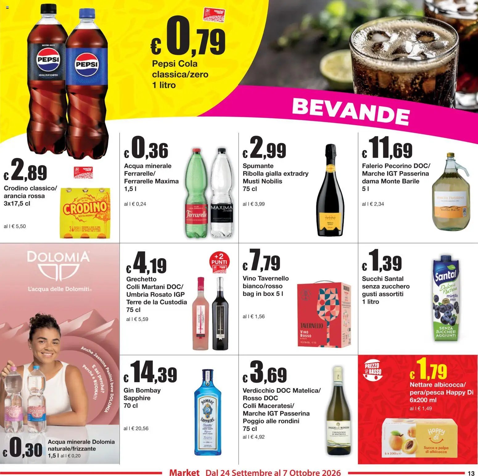 Sì con Te volantino Market