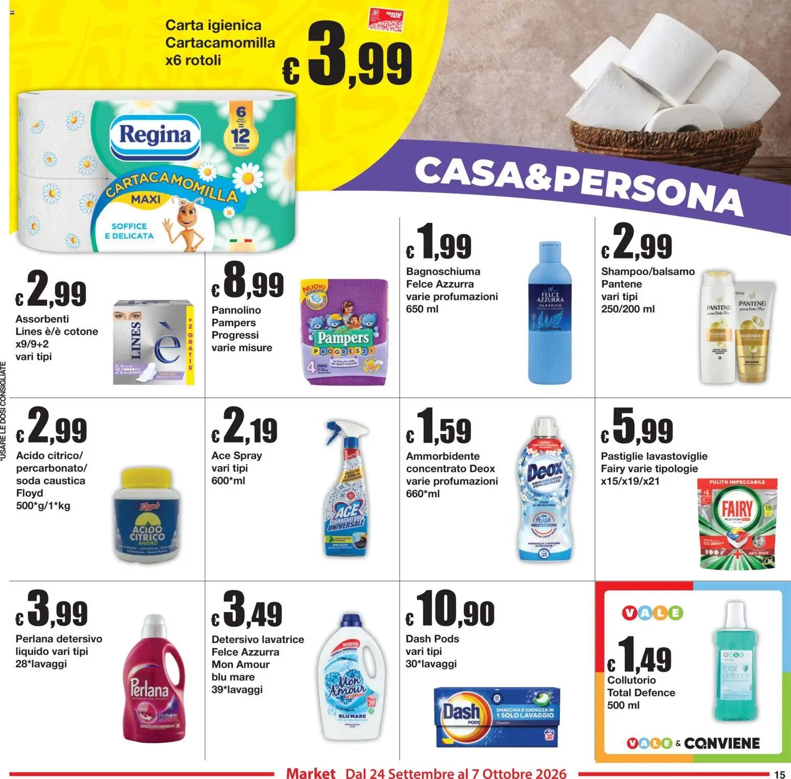 Sì con Te volantino Market