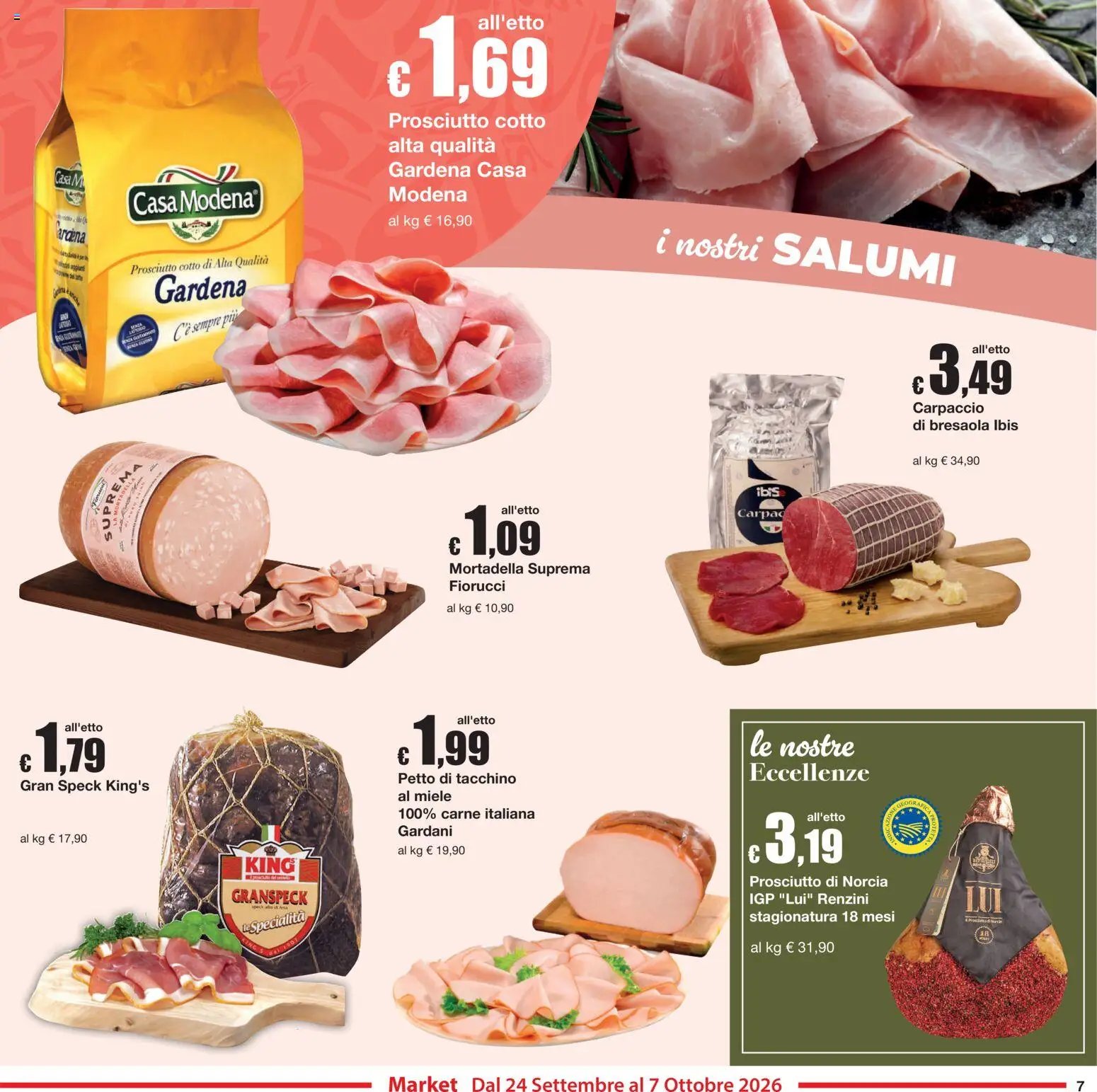 Sì con Te volantino Market