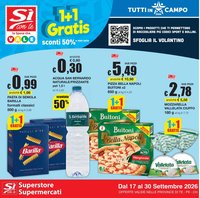 Sì con Te volantino Superstore, Supermercati