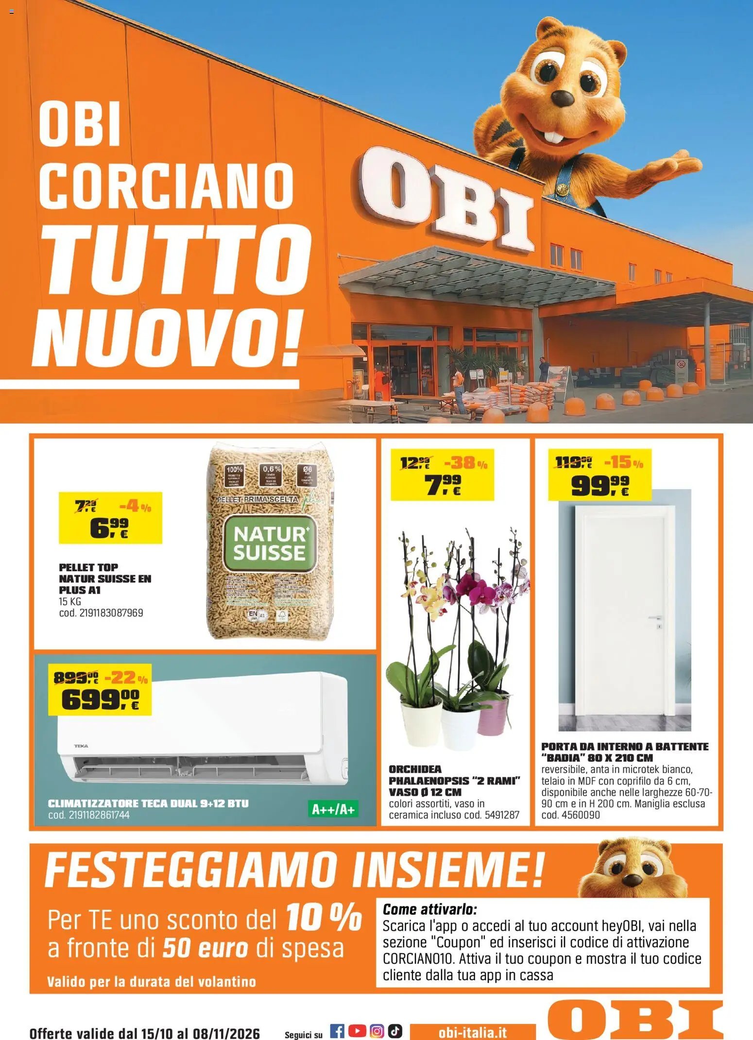 OBI volantino Corciano Tutto Nuovo