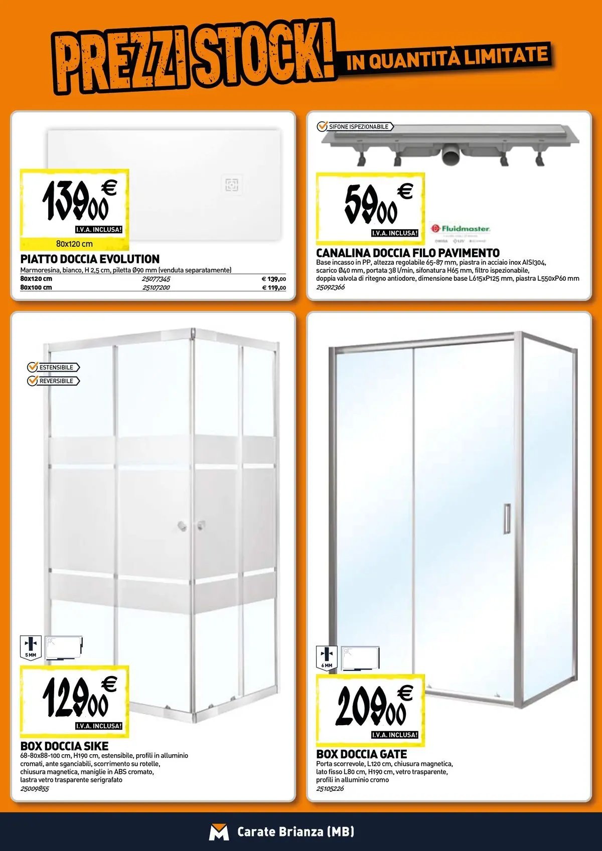 TECNOMAT - Straordinari prezzi stock!