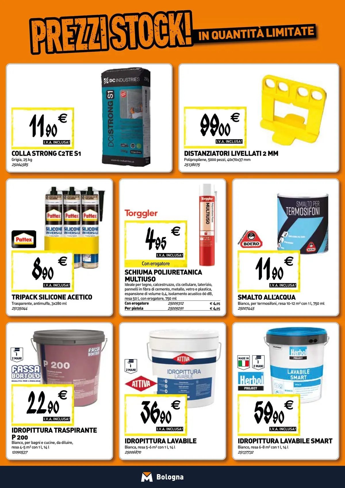 TECNOMAT - Straordinari prezzi stock!