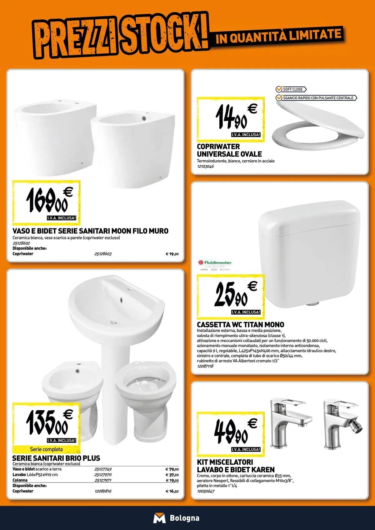 TECNOMAT - Straordinari prezzi stock!