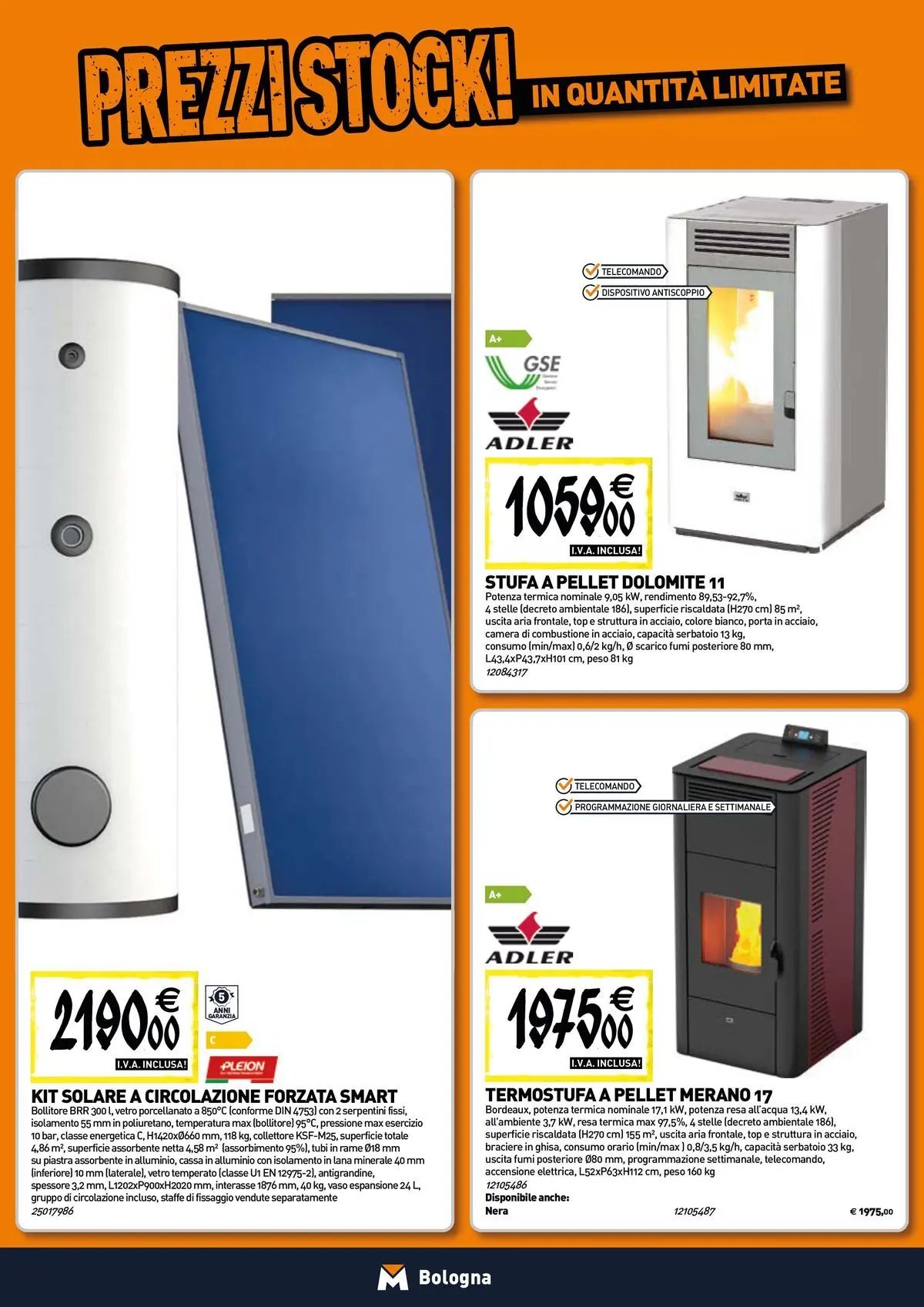 TECNOMAT - Straordinari prezzi stock!