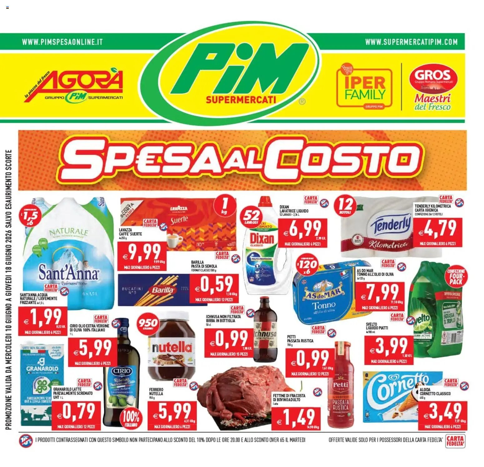 PIM Supermercati volantino