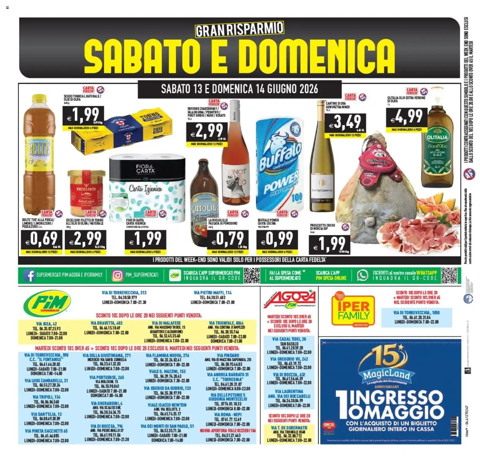 PIM Supermercati volantino