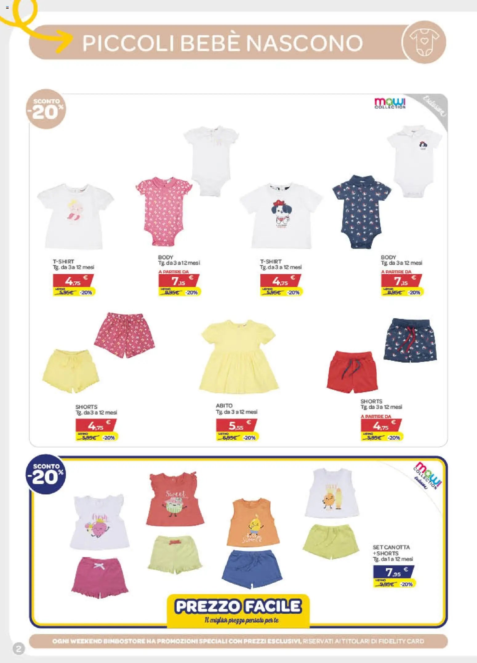 Bimbo store volantino Maglie e Tricase
