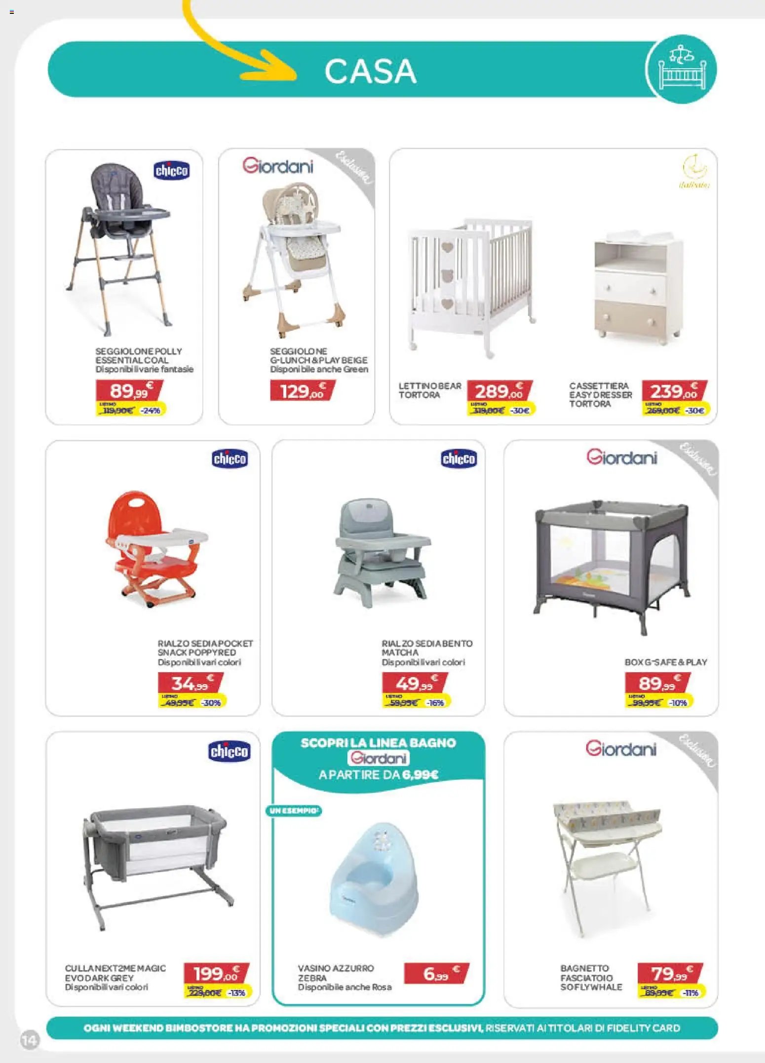 Bimbo store volantino Maglie e Tricase