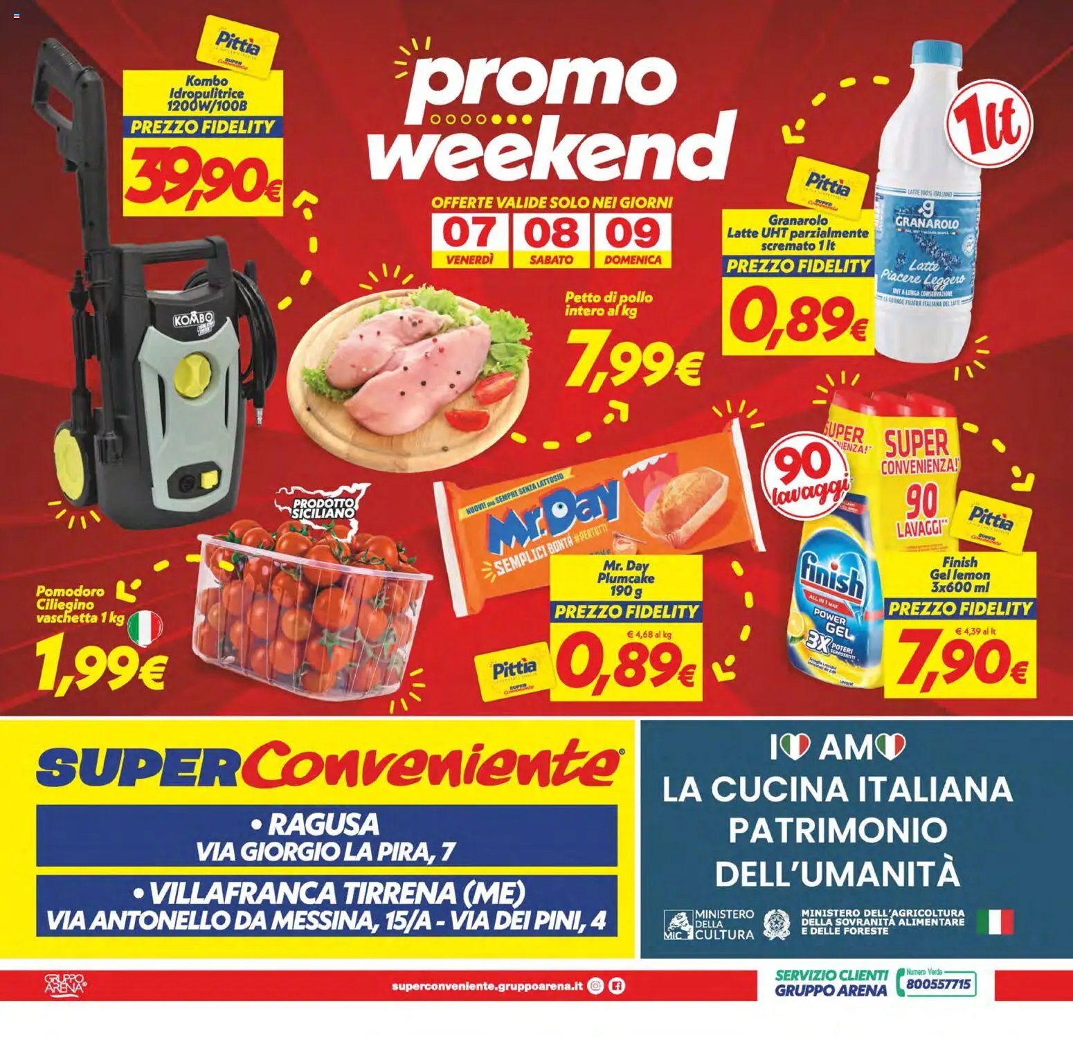 SuperConveniente volantino Ragusa, Villafranca