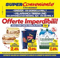 SuperConveniente volantino Ragusa, Villafranca
