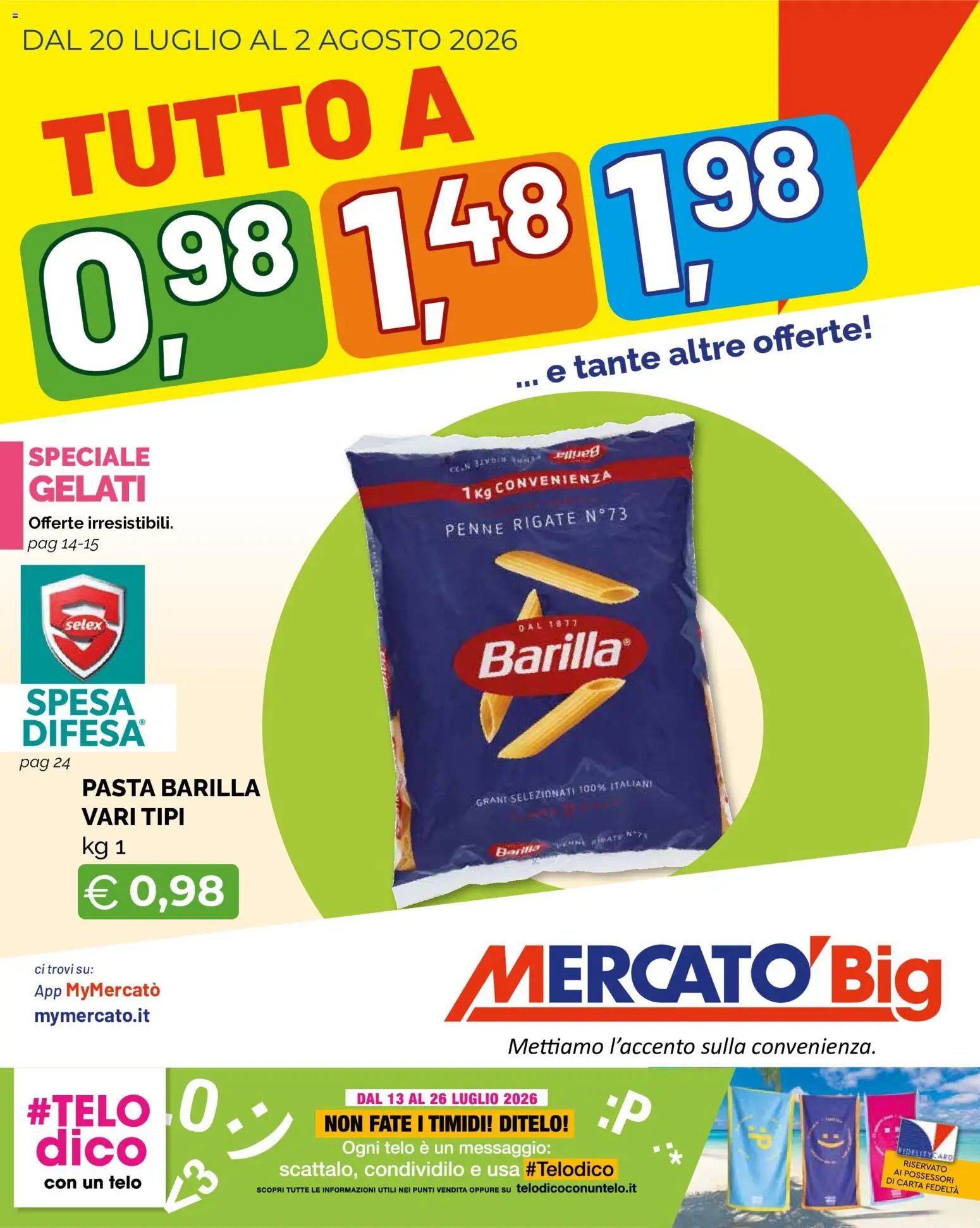 Mercatò volantino Big