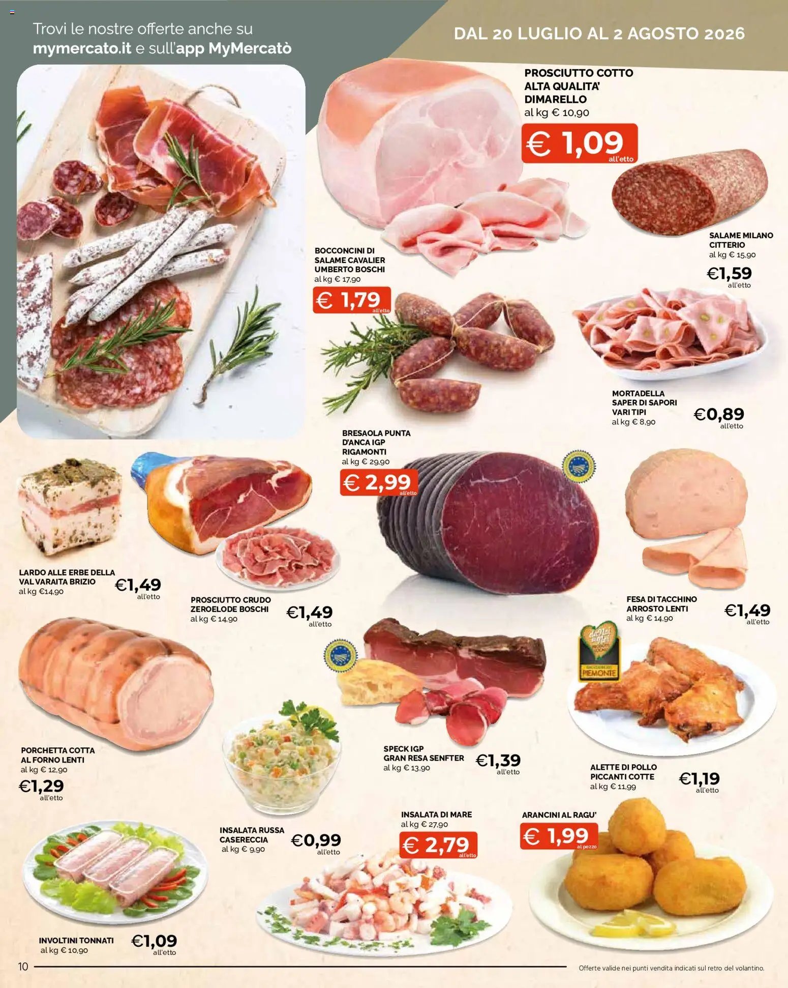 Mercatò volantino Big