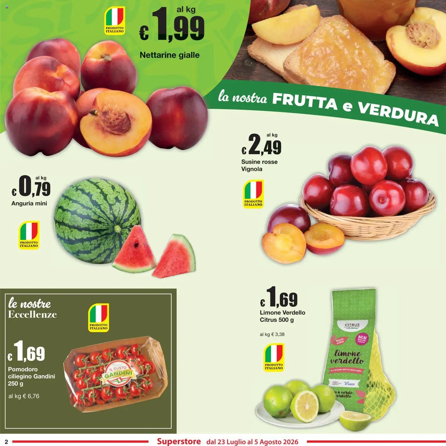 Sì con Te volantino Superstore