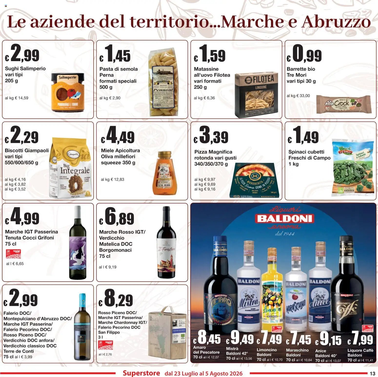 Sì con Te volantino Superstore