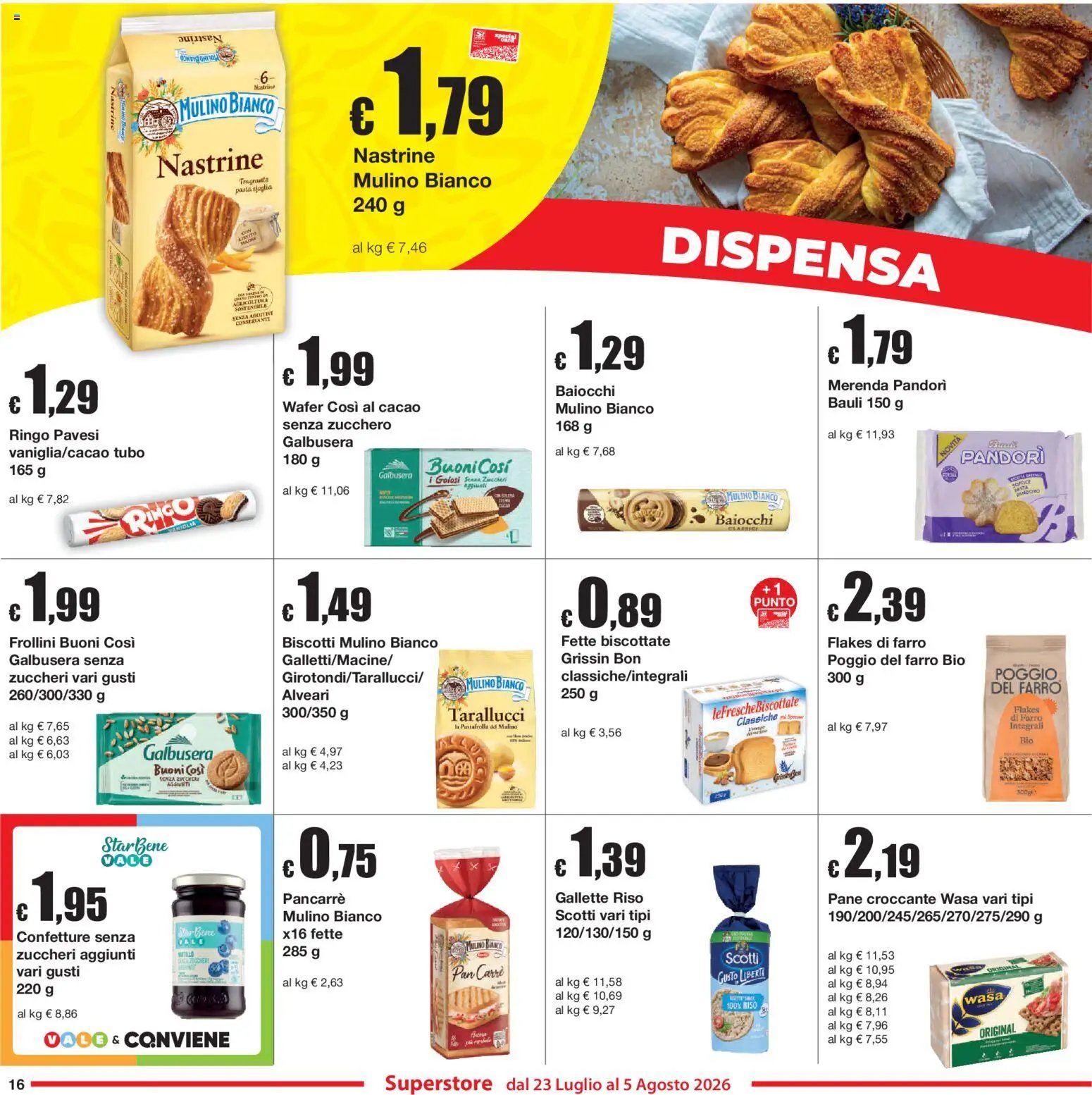 Sì con Te volantino Superstore