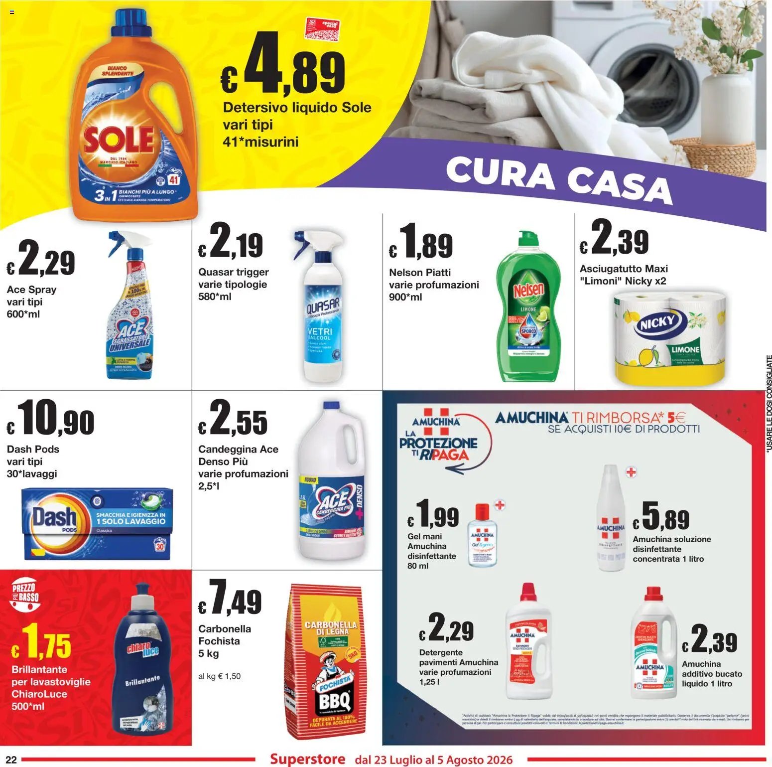 Sì con Te volantino Superstore