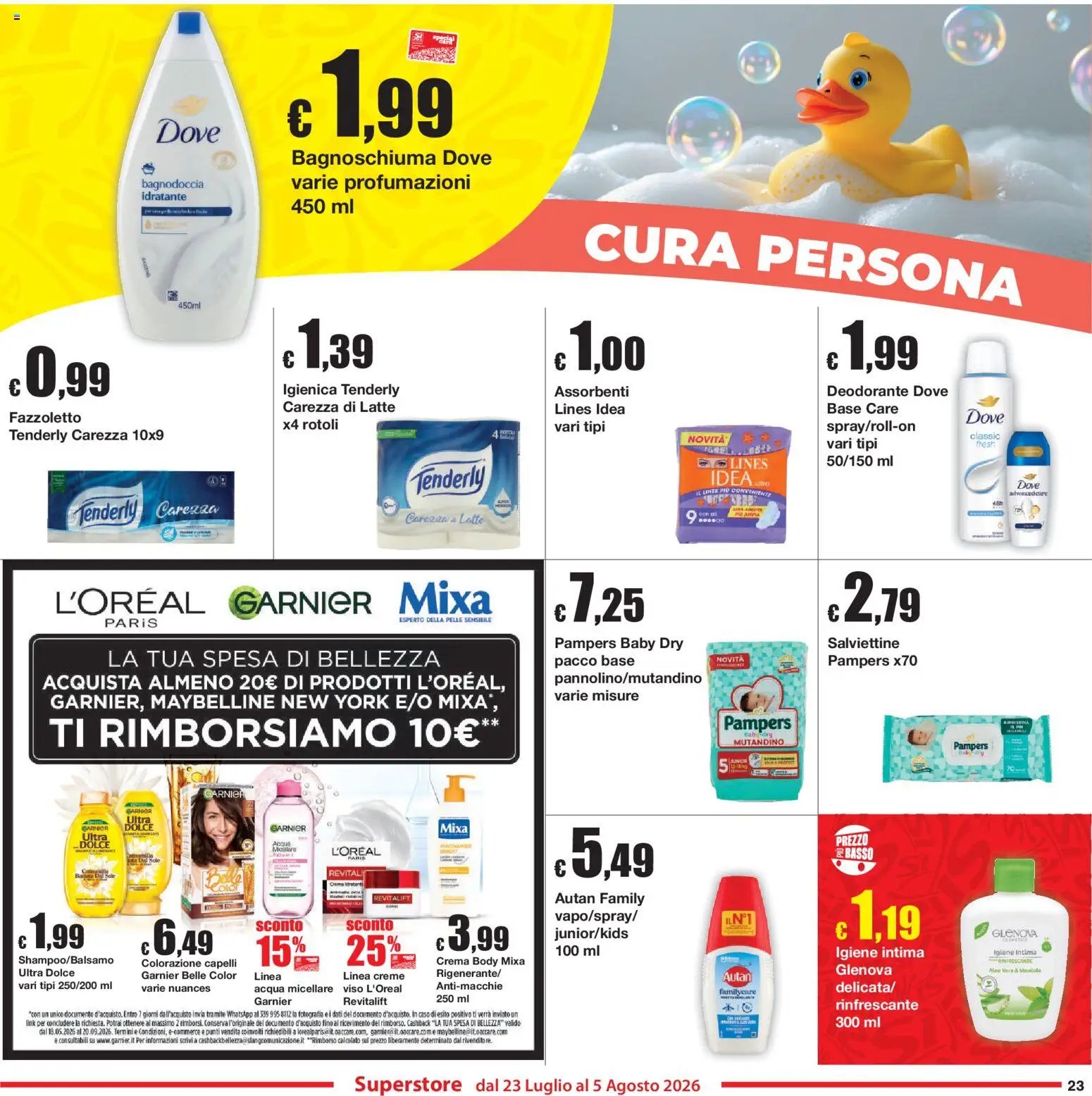 Sì con Te volantino Superstore