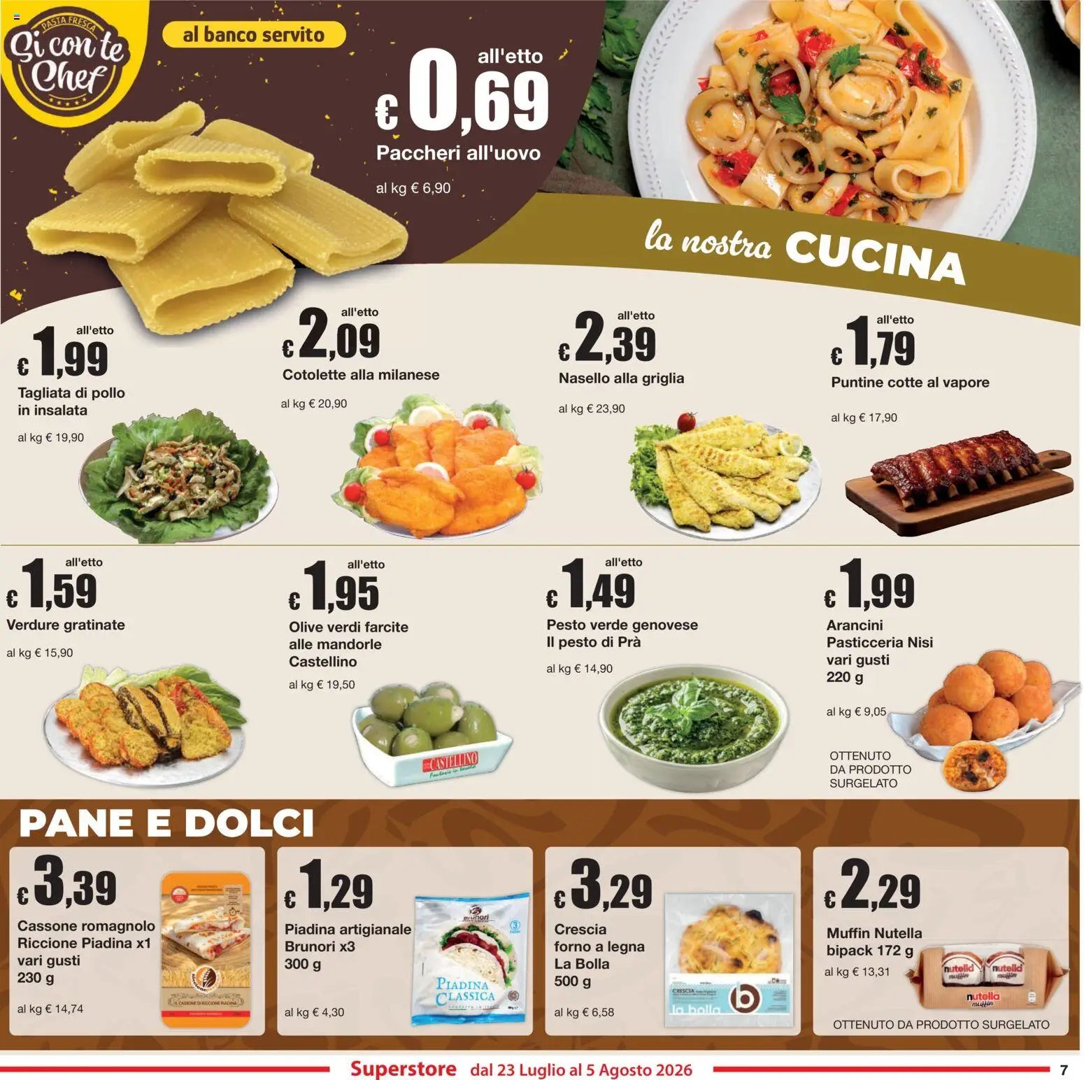 Sì con Te volantino Superstore