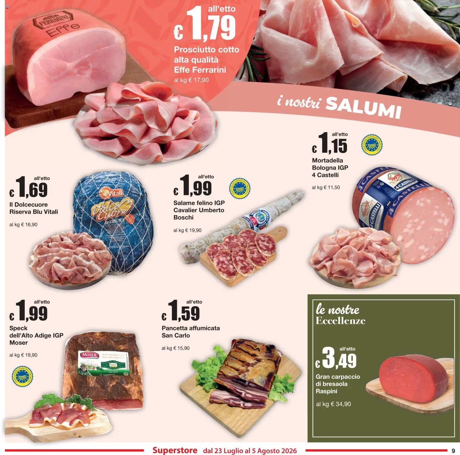 Sì con Te volantino Superstore