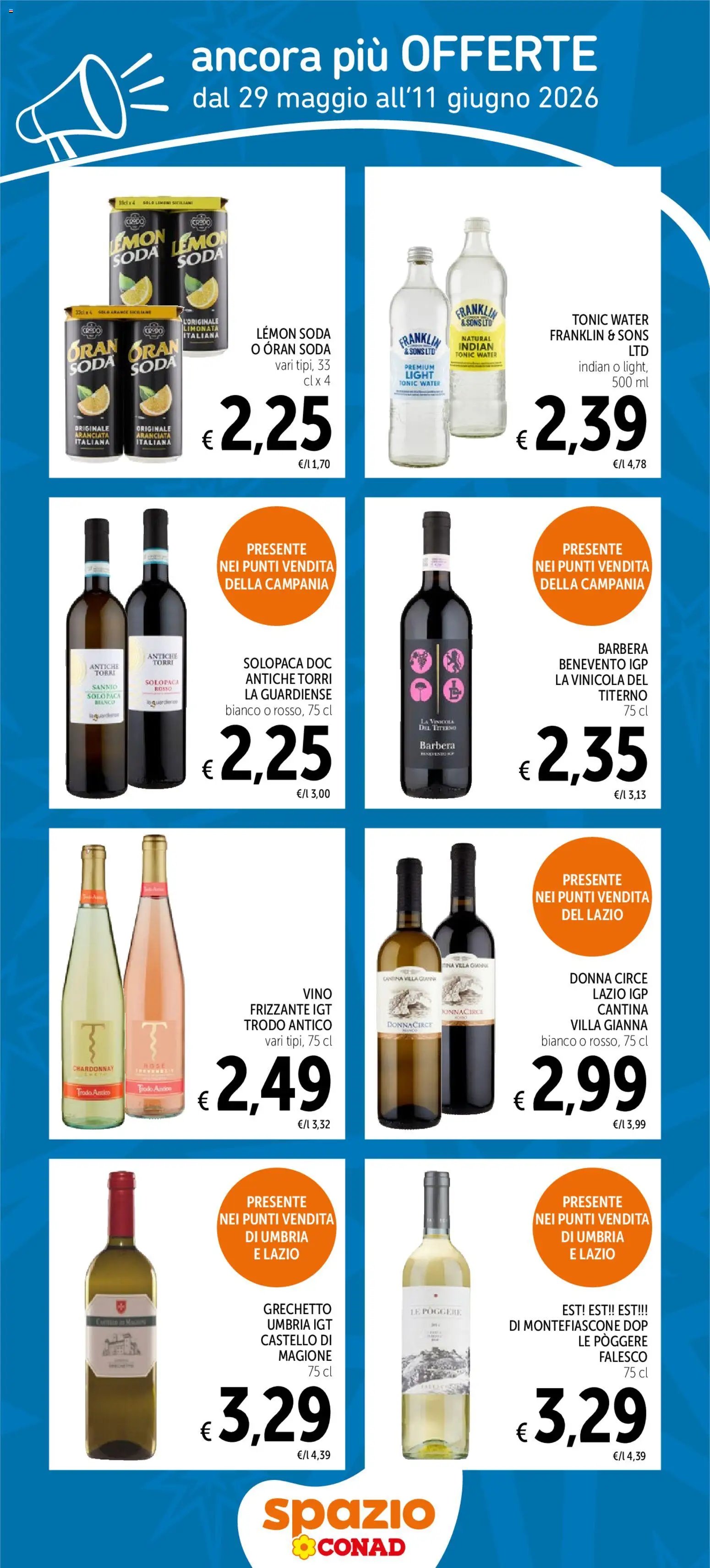 Spazio Conad volantino Ancora più offerte