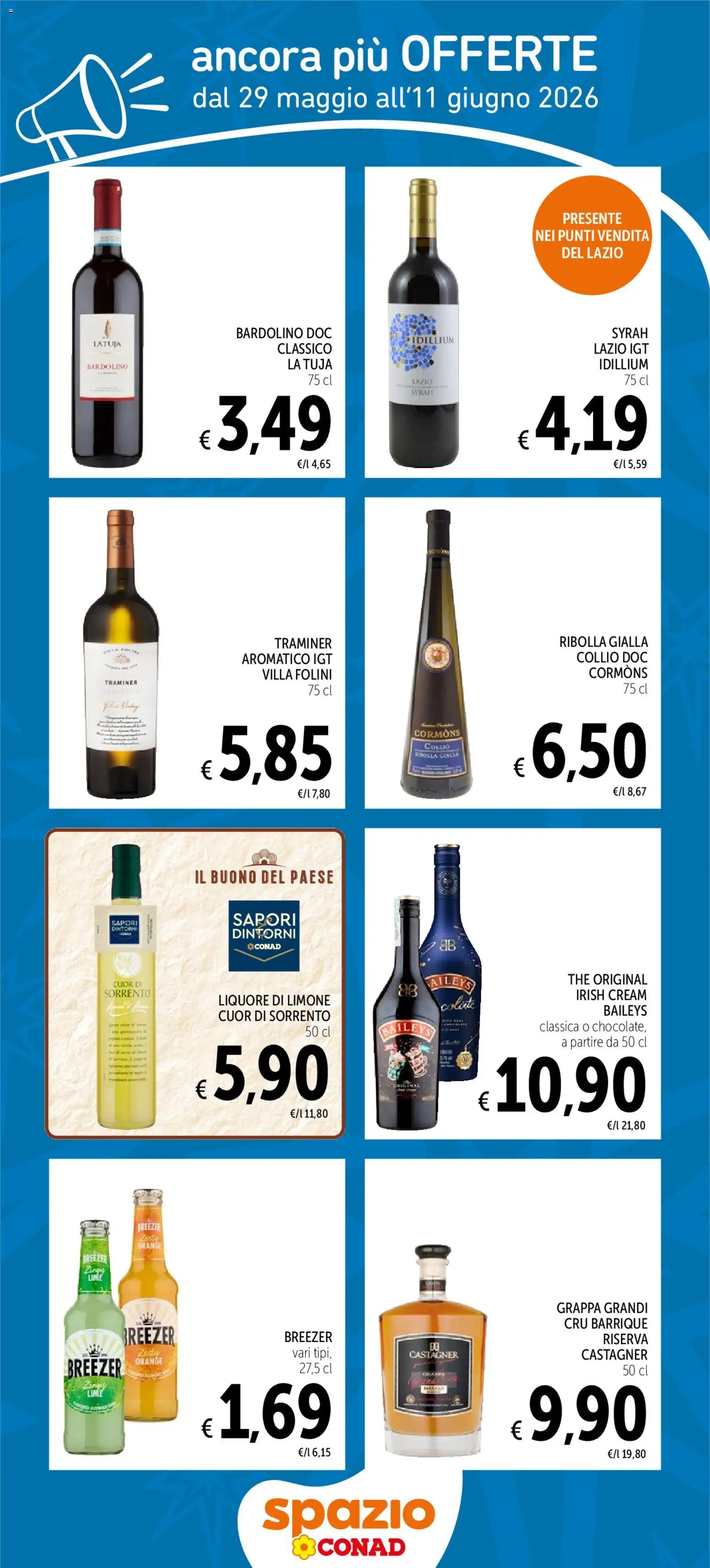 Spazio Conad volantino Ancora più offerte