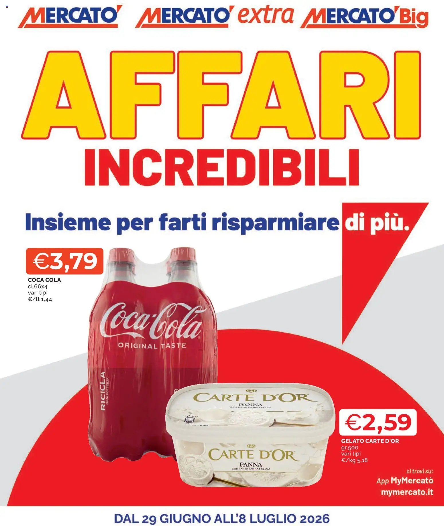 Mercatò volantino