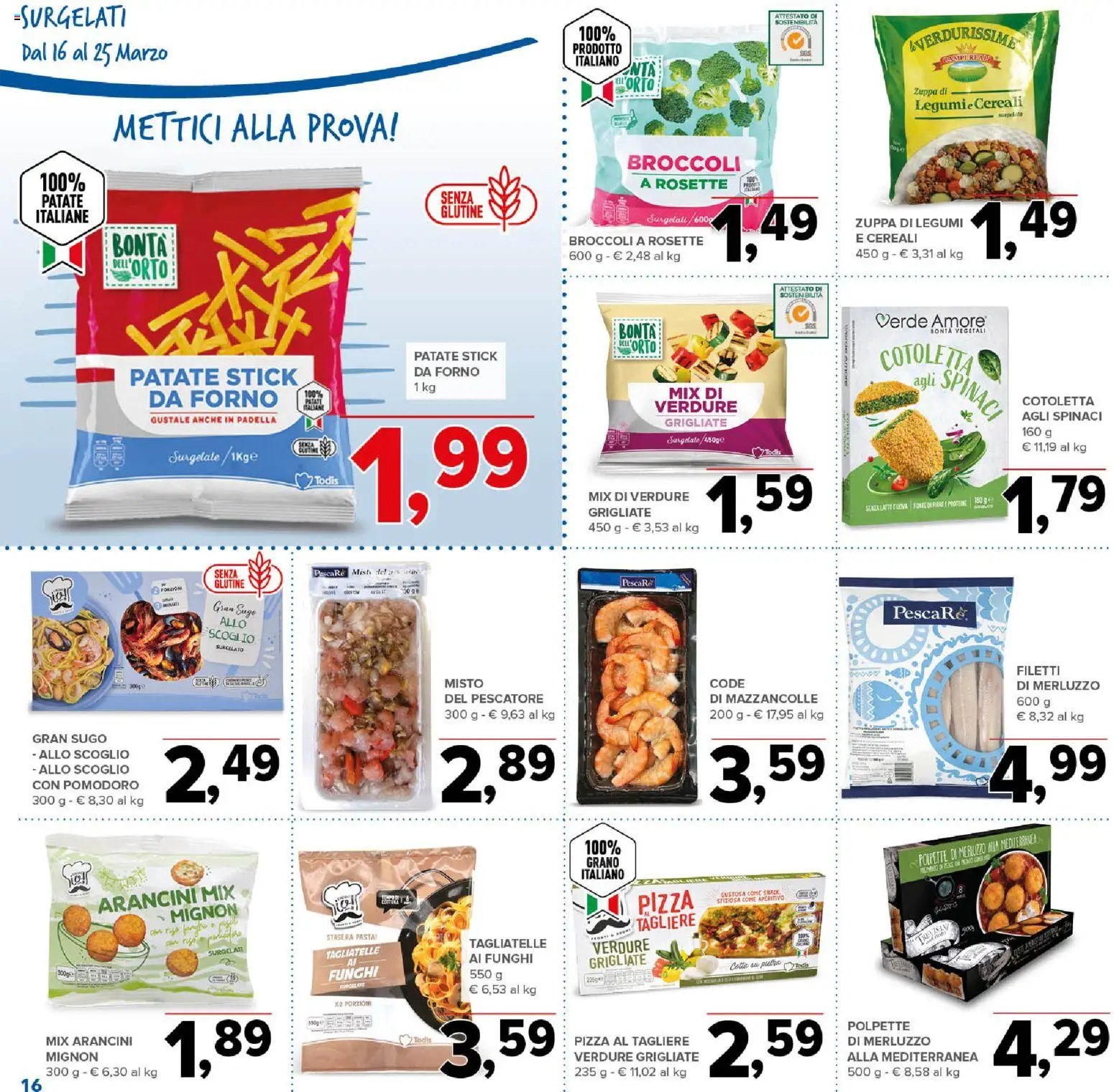 Todis volantino Basilicata - Puglia (2026-03-16 - 2026-03-25)
