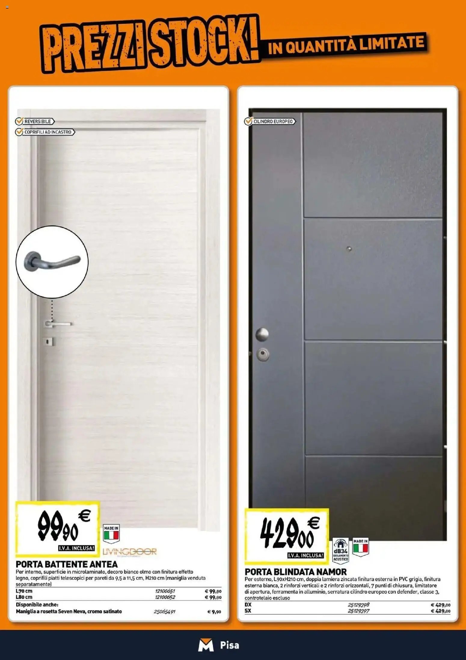 TECNOMAT - Straordinari prezzi stock!