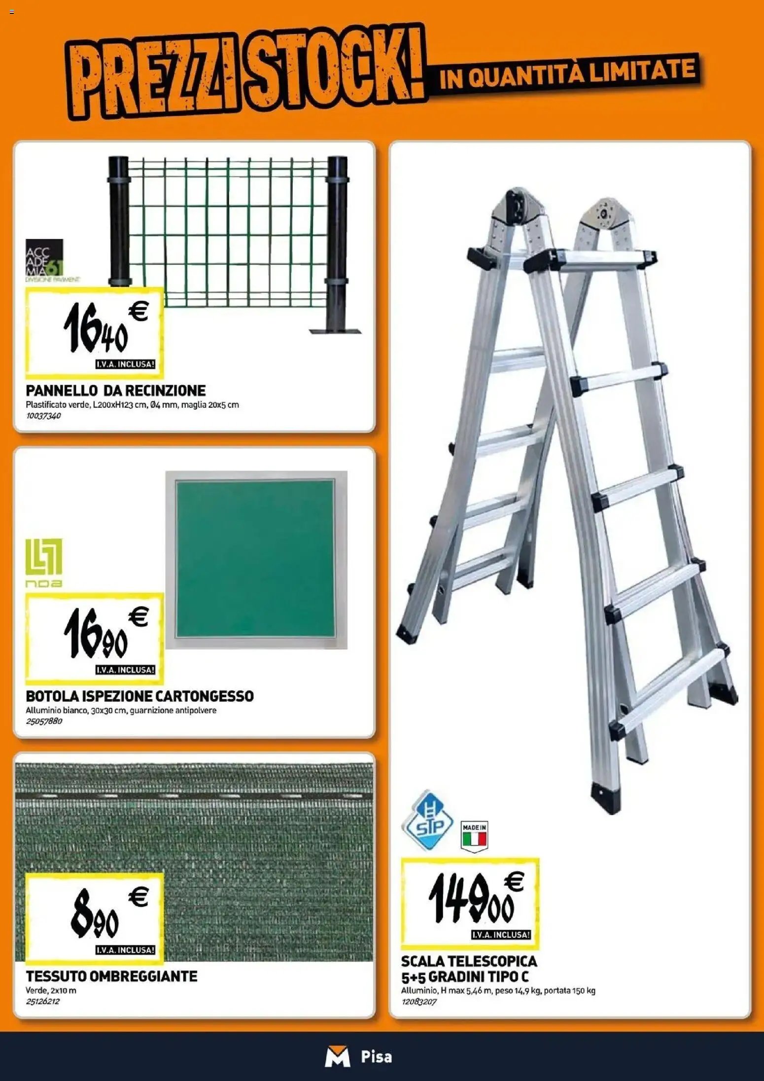 TECNOMAT - Straordinari prezzi stock!